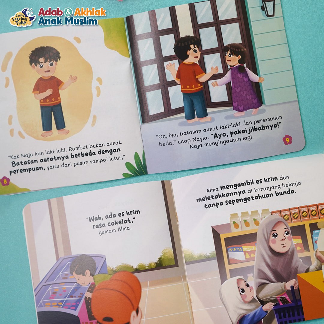 Seri Cerita Sebelum Tidur - Adab dan Akhlak Anak Muslim