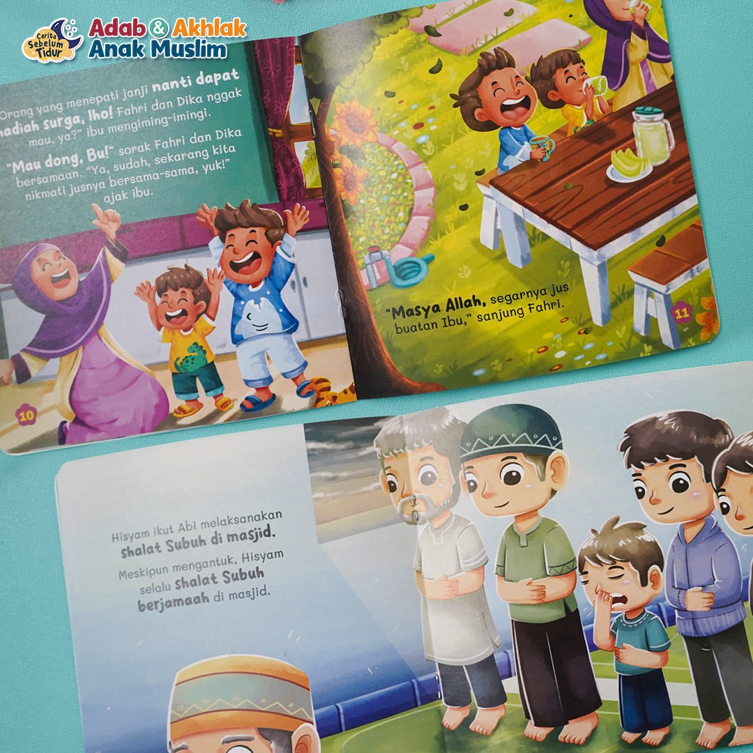 Seri Cerita Sebelum Tidur - Adab dan Akhlak Anak Muslim