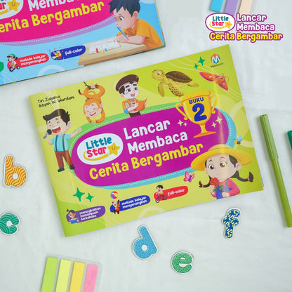Little Star - Lancar Membaca Cerita Bergambar untuk Anak