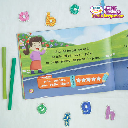 Little Star - Lancar Membaca Cerita Bergambar untuk Anak