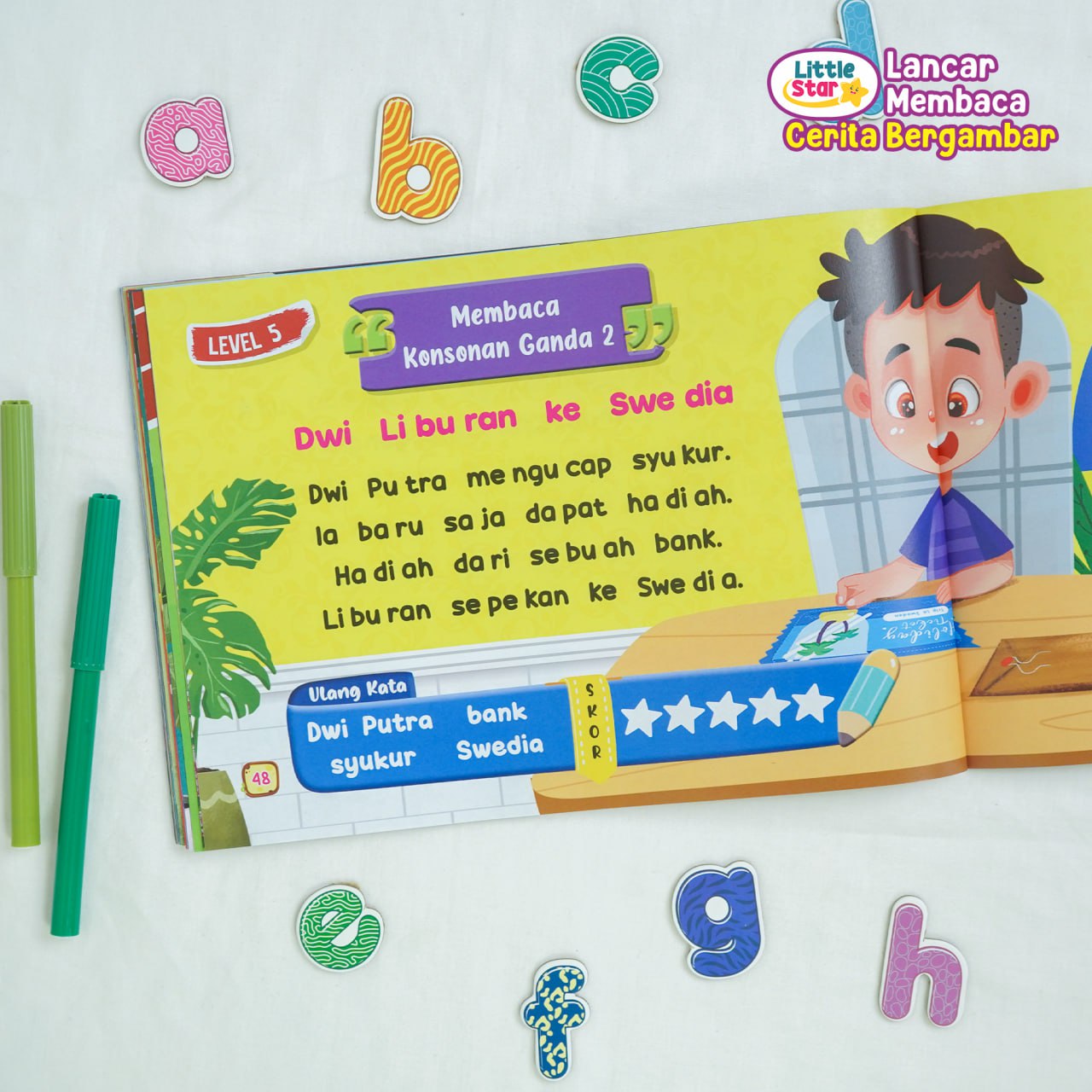 Little Star - Lancar Membaca Cerita Bergambar untuk Anak