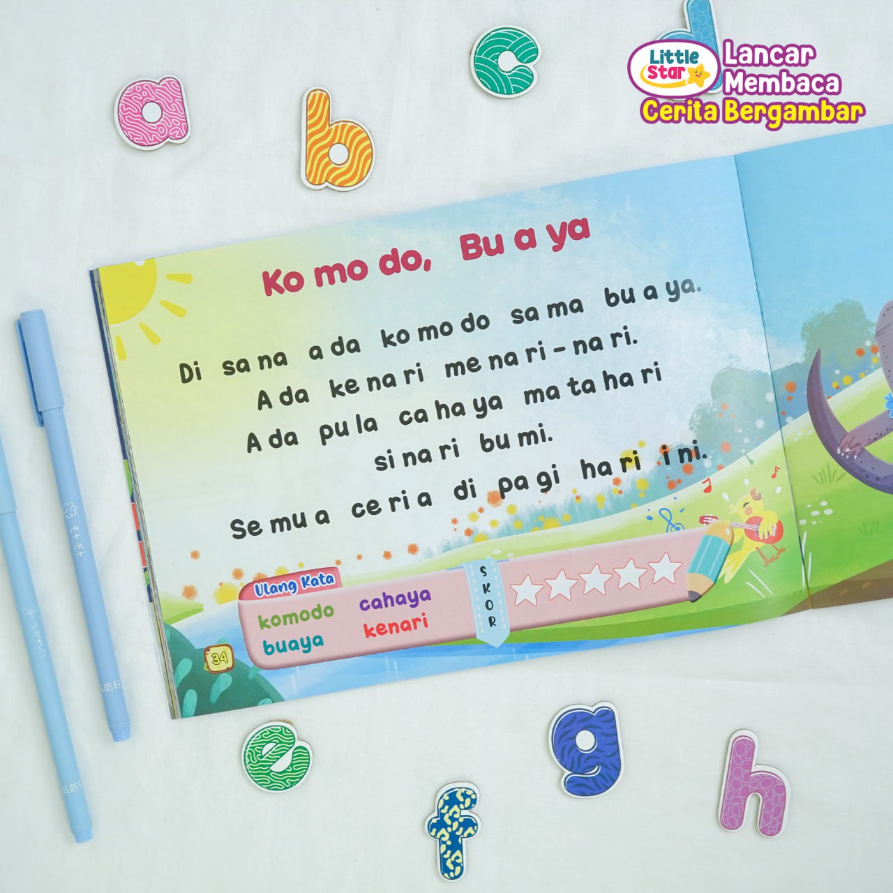 Little Star - Lancar Membaca Cerita Bergambar untuk Anak