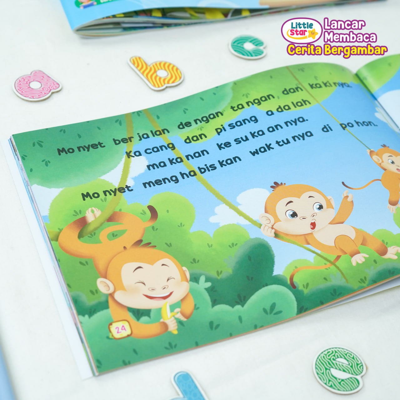 Little Star - Lancar Membaca Cerita Bergambar untuk Anak
