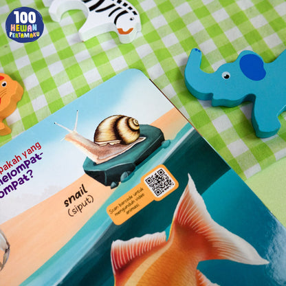 My First Book - 100 Hewan Pertamaku