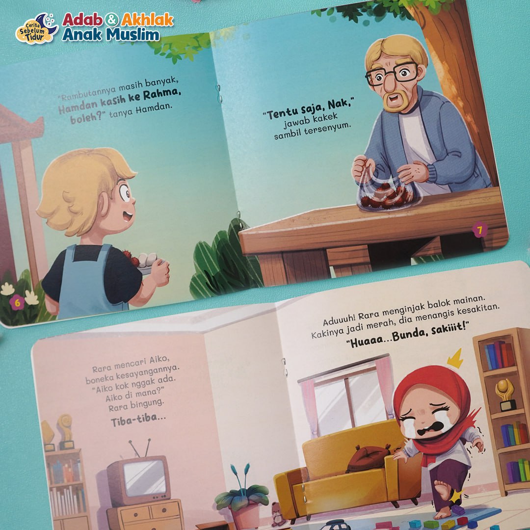Seri Cerita Sebelum Tidur - Adab dan Akhlak Anak Muslim