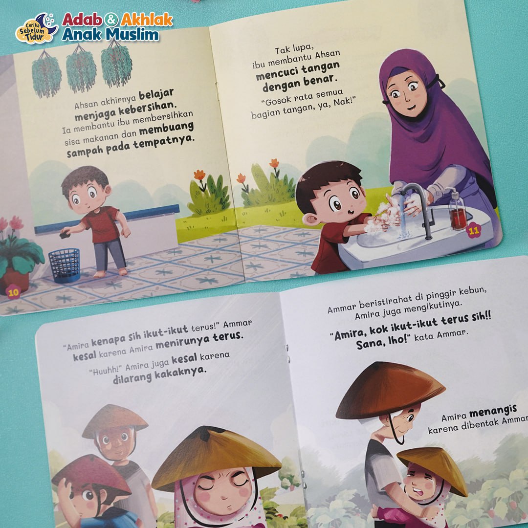 Seri Cerita Sebelum Tidur - Adab dan Akhlak Anak Muslim