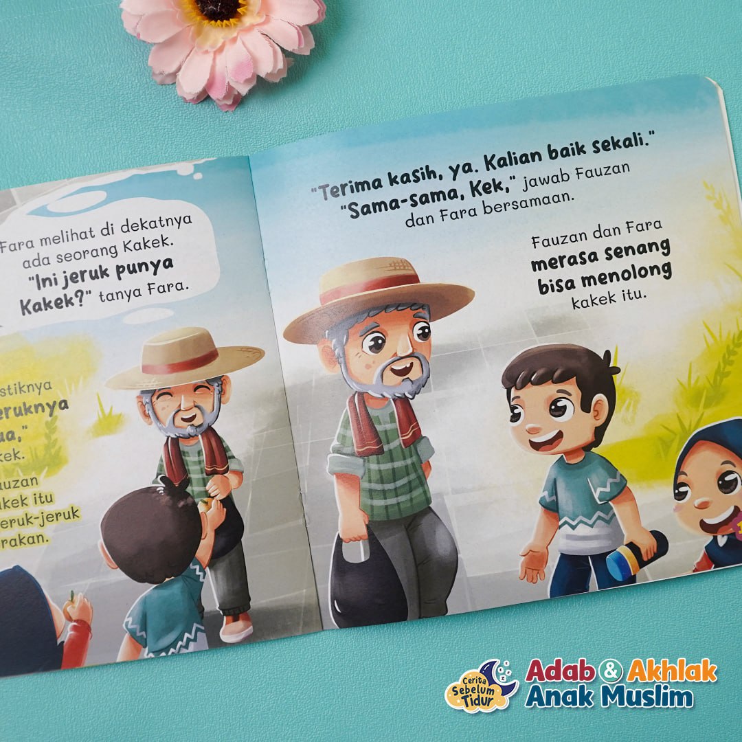 Seri Cerita Sebelum Tidur - Adab dan Akhlak Anak Muslim