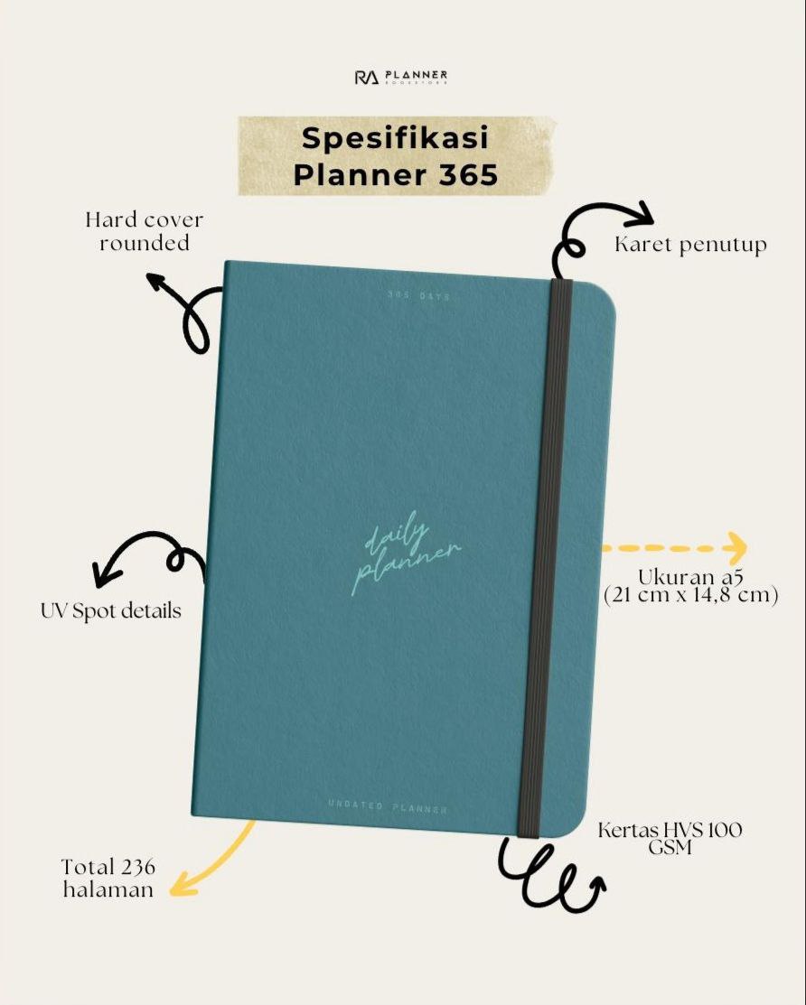 (Pre Order) Buy 1 Get 1 Planner 365 edisi 2026
