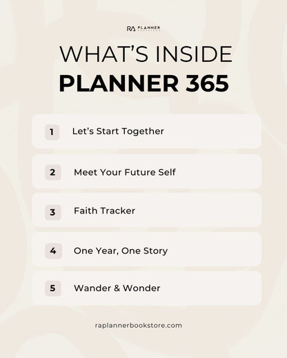 (Pre Order) Buy 1 Get 1 Planner 365 edisi 2026